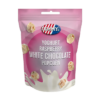Jogurtti Vadelma valkosuklaa popcorn